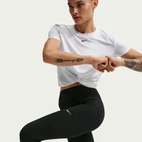 Nike One Seamless Front женская С высокой Талией Full-Length лосины цвет черный