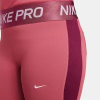 Nike Pro Warm Dri-FIT Big детские (Girls') лосины (Extended Size) Pink