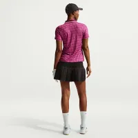 Nike Tour жіноча Dri-FIT Short-Sleeve Printed для гольфу Polo колір червоний