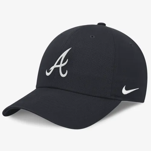 Atlanta Braves Everцвет зеленый Club мужские Nike MLB Adjustable Hat синий