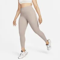 Nike Universa жіноча Medium-Support З високою талією 7/8 лосіни з кишенямиколір коричневий