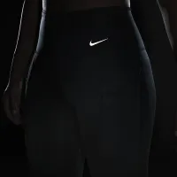 Nike Go женская Firm-Support С высокой Талией Cropped лосины с карманамисиний