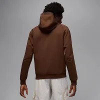 Nike Jordan Sport Hoop Fleece мужские Dri-FIT Pullover Толстовка с капюшоном цвет коричневый
