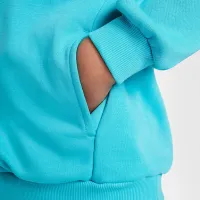 Nike Sportswear Club Fleece Big дитячі оверсайз Pullover Толстовка з капюшоном колір зелений