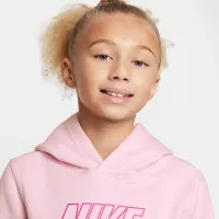 Nike Big дитячі Wrestling Pullover Толстовка з капюшоном Pink