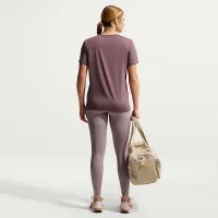 Nike Dri-FIT жіноча футболка колір фіолетовий