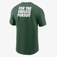 Nike мужские Dri-FIT для гольфа футболка цвет зеленый