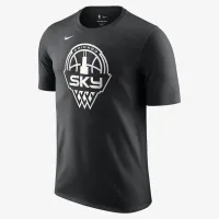 Chicago Sky Nike WNBA Iridescent Logo футболка цвет черный