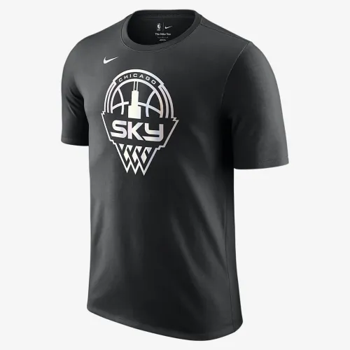 Chicago Sky Nike WNBA Iridescent Logo футболка цвет черный