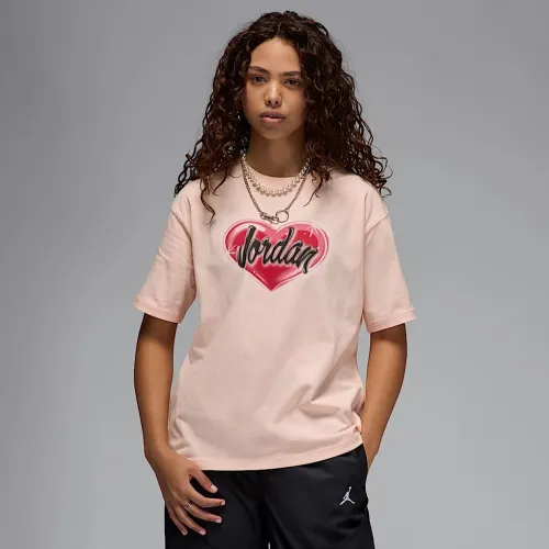 Nike Jordan жіноча футболка Pink