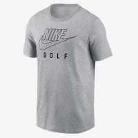 Nike Swoosh чоловічі для гольфу футболка колір сірий