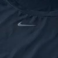 Nike One Classic женская Dri-FIT Short-Sleeve Top синий