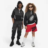 Nike Outdoor Play Big дитячі оверсайз 1/2-Zip Толстовка з капюшоном колір чорний