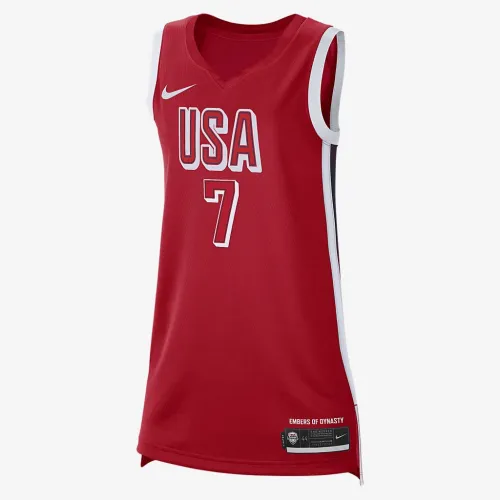 Kahleah Copper Team USA USAB Limited Road Unisex Nike Dri-FIT баскетбольные Jersey цвет красный