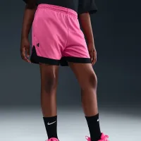 Nike A'ja Wilson Big детские Dri-FIT баскетбольные шорты Pink