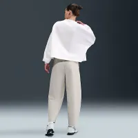 Nike 24.7 PerfectStretch женская Dri-FIT С высокой Талией Loose Barrel-Leg Pants цвет коричневый