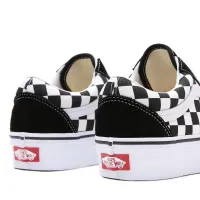 Кроссовки Vans Checkerboard Old Skool Platform VN0A3B3UHRK1 - Черные