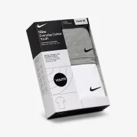 Nike Big дитячі Crew Undershirt (2 пари) колір білий