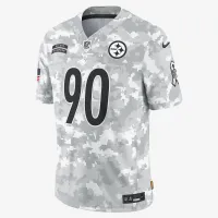 T.J. Watt Pittsburgh Steelers Salute to Service чоловічі Nike Dri-FIT NFL Limited Jersey колір білий