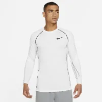 Nike Pro Dri-FIT чоловічі Slim Fit Long-Sleeve Top колір білий
