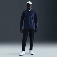 Nike Velocity мужские Therma-FIT 1/2-Zip для гольфа Top синий