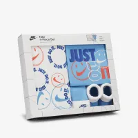 Nike New Baby (0-12M) 4-Piece Blanket набор цвет серый