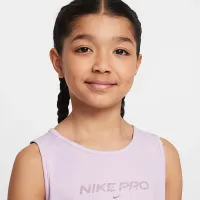 Nike Pro Girls' Dri-FIT Tank Top цвет фиолетовый