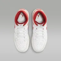 Nike Air Jordan 1 Mid SE Big дитячі Кросівки колір білий