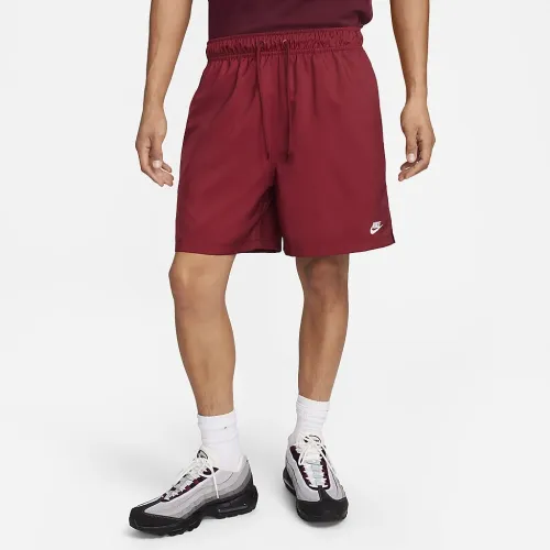 Nike Club мужские Woven Flow шорты цвет красный