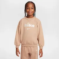 Nike Cozy Comfort Little дитячі 2-Piece Crew комплект колір коричневий