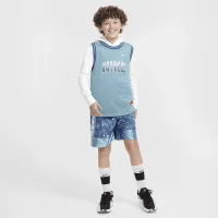 Nike Elite 23 Big детские (для мальчиков) Dri-FIT баскетбольные шорты синий