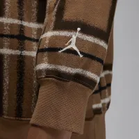Nike Jordan Brooklyn Fleece жіноча Graphic Crew-Neck світшот колір коричневий