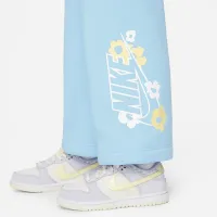 Nike Floral Fleece Toddler Wide Leg Pants синий