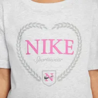 Nike Little дитячі Game, Swoosh, Match Boxy футболка колір сірий