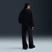 Nike Sportswear Phoenix Fleece жіноча З високою талією Wide-Leg Graphic Pants колір чорний