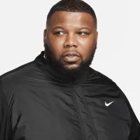 Nike Therma-FIT ADV Repel мужские 1/2-Zip для гольфа Куртка цвет черный