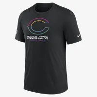 Chicago Bears Crucial Catch мужские Nike NFL футболка цвет черный