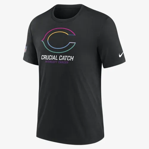 Chicago Bears Crucial Catch мужские Nike NFL футболка цвет черный