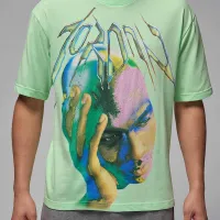 Nike Jordan Sport мужские Dri-FIT футболка цвет зеленый
