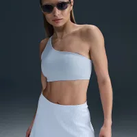 Nike Sportswear Chill Knit жіноча Ribbed Mini спідниця блакитний