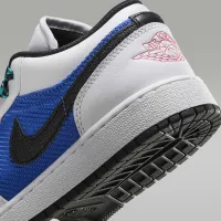 Nike Air Jordan 1 Low SE Big детские Кроссовки цвет белый