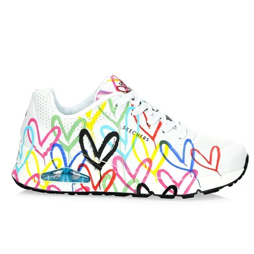 Кроссовки Женские Skechers UNO SPREAD THE LOVE (155507-WMLT)