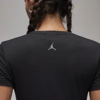 Nike Jordan жіноча Slim Graphic футболка колір чорний