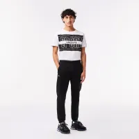 Штани Lacoste Mesh Panels Tracksuit XH9559-C31 - Чорні