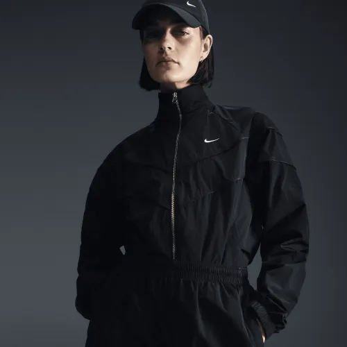 Nike Windrunner женская Loose UV Woven Full-Zip Куртка цвет черный