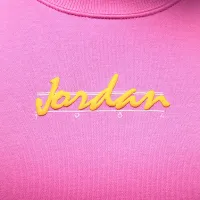 Nike Jordan Brooklyn Fleece жіноча Crew-Neck світшот Pink