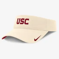 USC Trojans Primetime Ace мужские Nike Dri-FIT College Adjustable Visor цвет коричневый