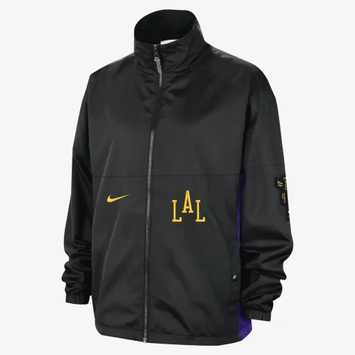 Los Angeles Lakers Starting 5 2023/24 City Edition чоловічі Nike NBA Courtside Куртка колір чорний