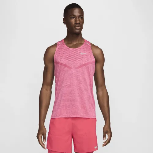Nike Dri-FIT ADV TechKnit Ultra чоловічі Running Tank Pink