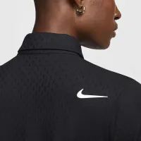 Nike Tour женская Dri-FIT ADV Long-Sleeve для гольфа Polo цвет черный
